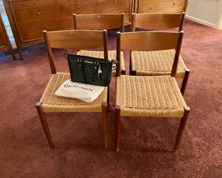 Danish modern chairs