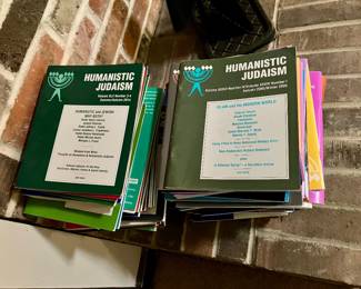Collection of Humanistic Judaism booklets