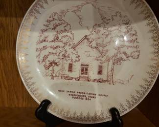 Rock Spring Presbyterian church plate