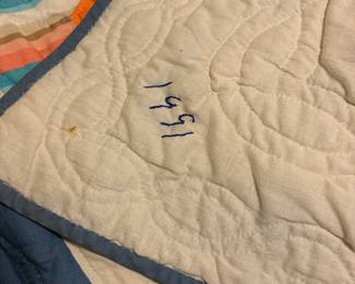 Quilt made in 1991