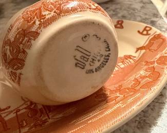 Wallace China “Chuck Wagon” design