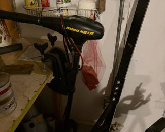 Minn Kota trolling motor for the flat bottom boat