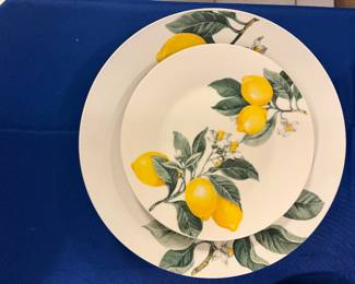 Lemon accent plates