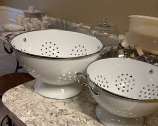 With the strain I put on myself it take TWO strainers to handle it all!!!