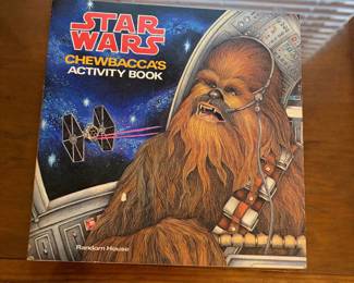 Chewbacca’s activity book