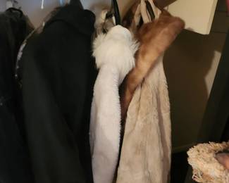 VINTAGE COATS AND CLOTHES