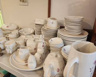 JUST ONE SET OF CHINA
