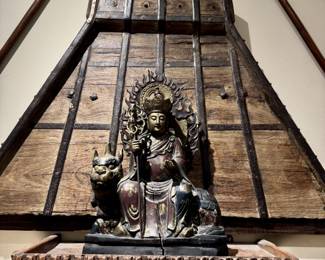 Chinese sculpture in wood