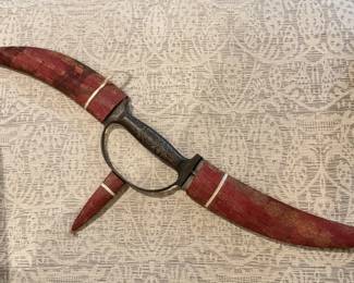 Old Rajasthan 3 Prong Dagger