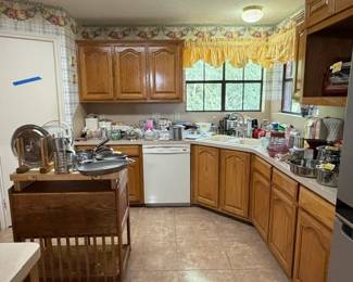 Loads of kitchen items - great bargains and if it's not marked - it's a $1