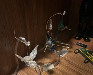 GLASS HUMMINGBIRDS