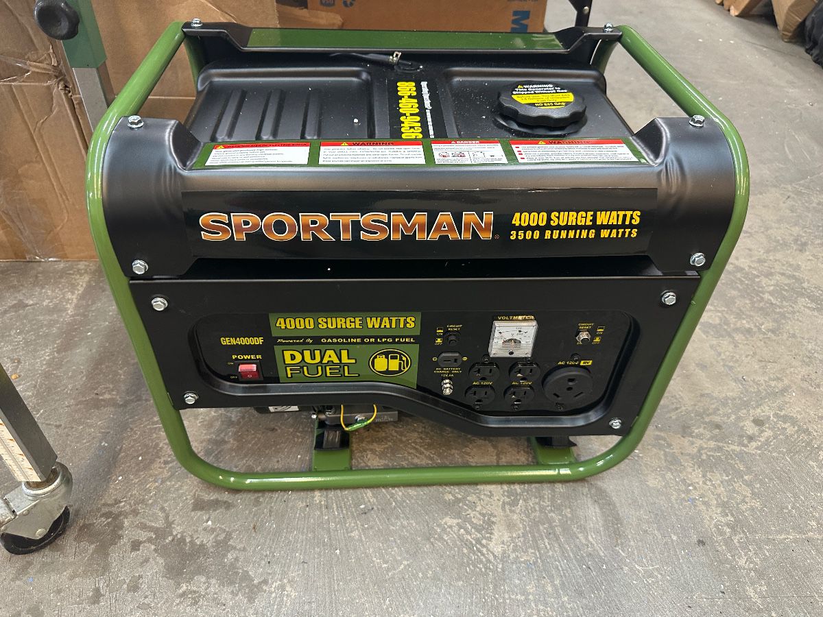 001 New Sportsman Gas or LPG Generator