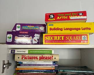 Speech therapy materials