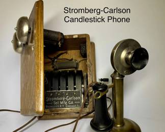 Ant. Candlestick Phone
