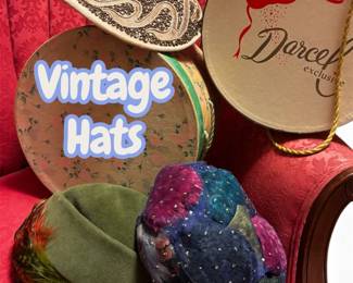 Vint. Ladies Hats