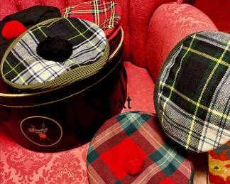Tartan Plaid Caps