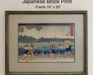 Japanese Wood Block Prints