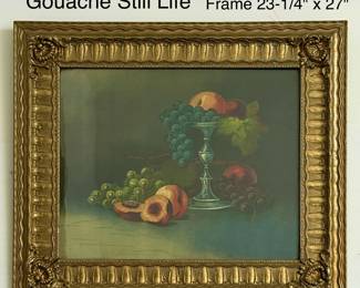 Gouache Still Life
