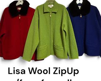 Lisa Wool ZipUp