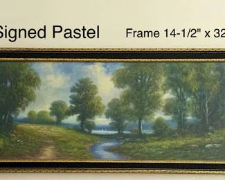 Early 20th C. Pastel
