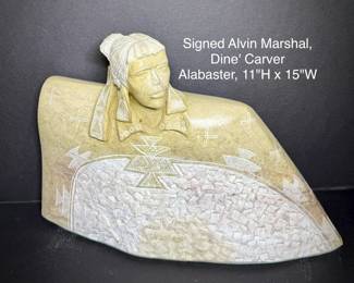 Dine Carved Alabaster