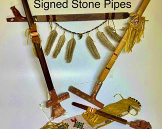 Signed Pipe Stone