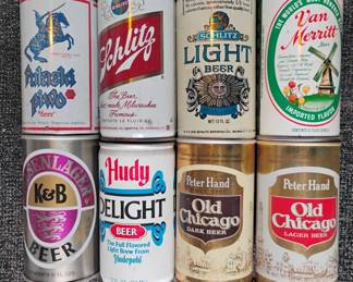 Vintage Beer Cans Collection