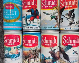 Schmidt Beer Cans  Outdoor Series