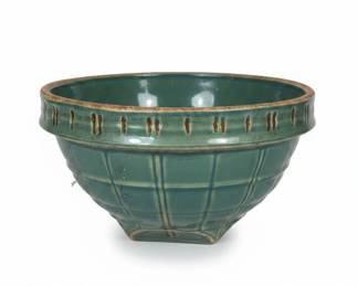 Green Windowpane Mixing Bowl