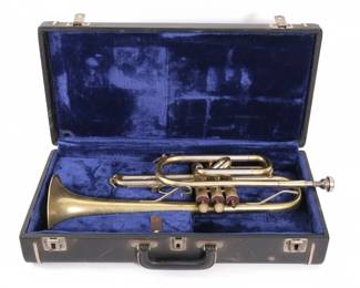 Vintage Brass Cornet