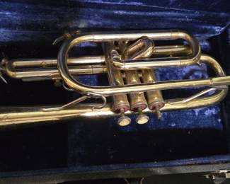 Vintage Brass Cornet second image