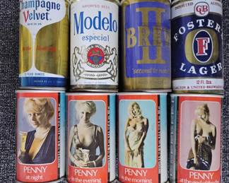 Vintage Beer Cans Collection  Tennents Penny Series