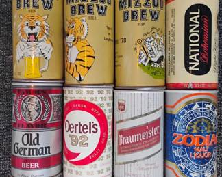 Vintage Beer Cans