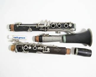 Vintage Wood Clarinet with Case second image