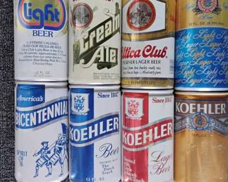 Vintage Beer Cans Collection B