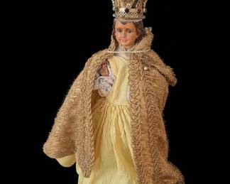 Vintage Infant of Prague Statue