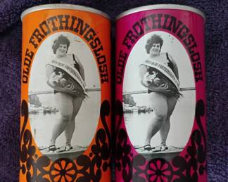 Olde Frothingslosh Beer Cans