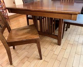 181 Arts  Crafts Dining Table Base