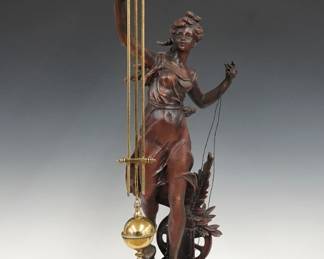 French Swinger Mystery clock