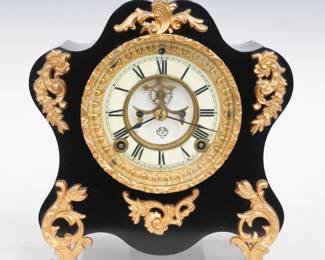 Ansonia Savoy Model Iron Mantel Clock