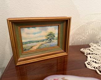 Small framed original art 