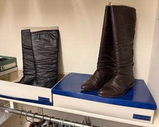Karen Scott leather boots 