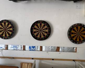 Vintage dart boards