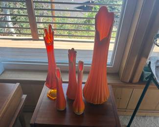 Bitterswet MCM Swung glass vases