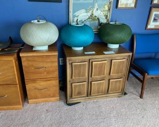 MCM spun fiberglass swag lamps