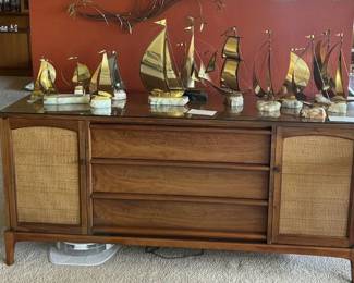 Sailboat collection and Rythm credenza by Lane