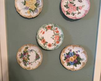 Hand painted plates 
