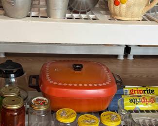 Vintage electric skillet 