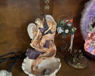 Angel Table top water fountain 