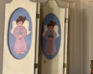 Folk Art Screen